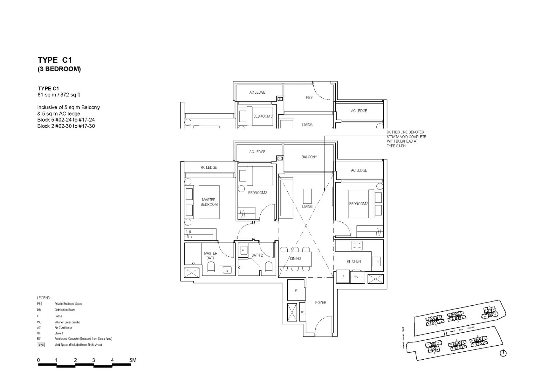 The Continuum floorplan